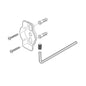 DELTA® RP100081 Mounting Bracket, For Use With Ashlyn® 76446 Towel Ring, Import