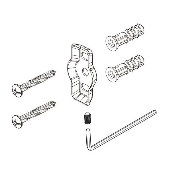 DELTA® RP100086 Mounting Bracket, For Use With Ara™ 775 Towel Bar, Import