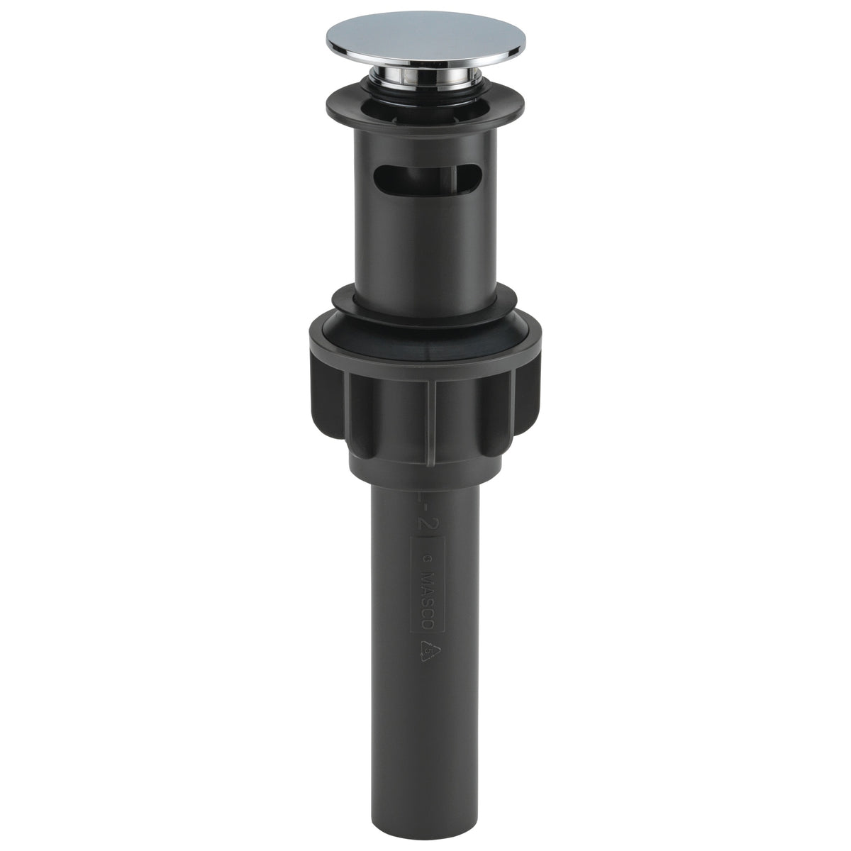 DELTA® Push Pop-Up With Overflow, For Use With: Broadmoor™ Model 25765LF Two Handle Centerset Bathroom Faucet, Import