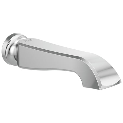 DELTA® Dorval™ Non-Diverter Tub Spout, For Use With Dorval™ T17T456 Tub and Shower Faucet Trim, Non-Metal, Import