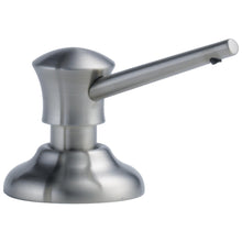 DELTA® Classic Soap/Lotion Dispenser, 13 oz Bottle Capacity, Deck Mount, Metal, Import