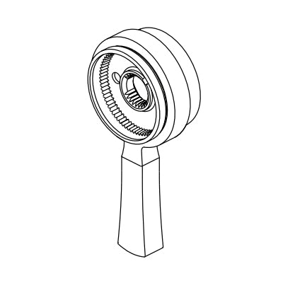 DELTA® Dorval™ Volume Control Handle, For Use With Dorval™ T17056/T17256/T17456 17 Series Valve Trim, Domestic
