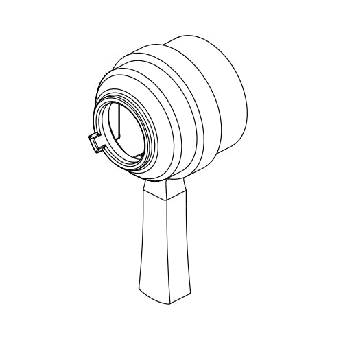 DELTA® Dorval™ Volume Control Handle, For Use With Dorval™ T27T856/T27T956 17T Series Valve Trim with 3 Setting Diverter, Domestic