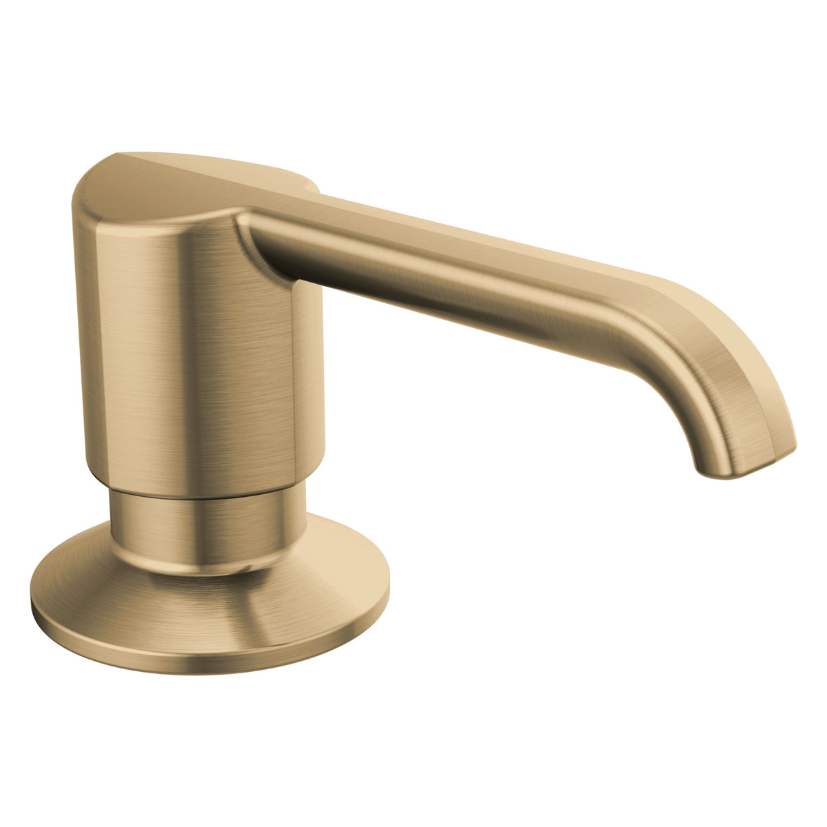 DELTA® Emmeline™ Soap Dispenser, 13 oz Capacity, Deck Mount, Metal, Import