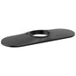 DELTA® RP101575BL Galeon™ Escutcheon, For Use With Kitchen Faucet, 2.13 in L x 6 in W x 0.31 in H, Matte Black, Import