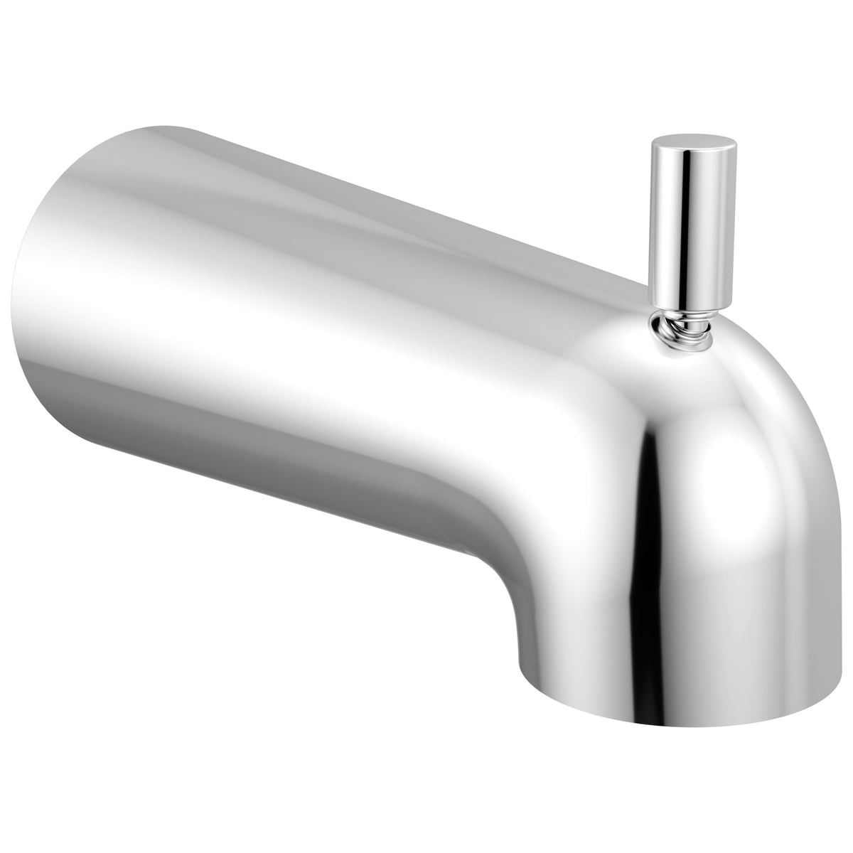 Integrated Pull-Up Diverter Tub Spout - Polished Chrome