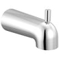 Integrated Pull-Up Diverter Tub Spout - Polished Chrome