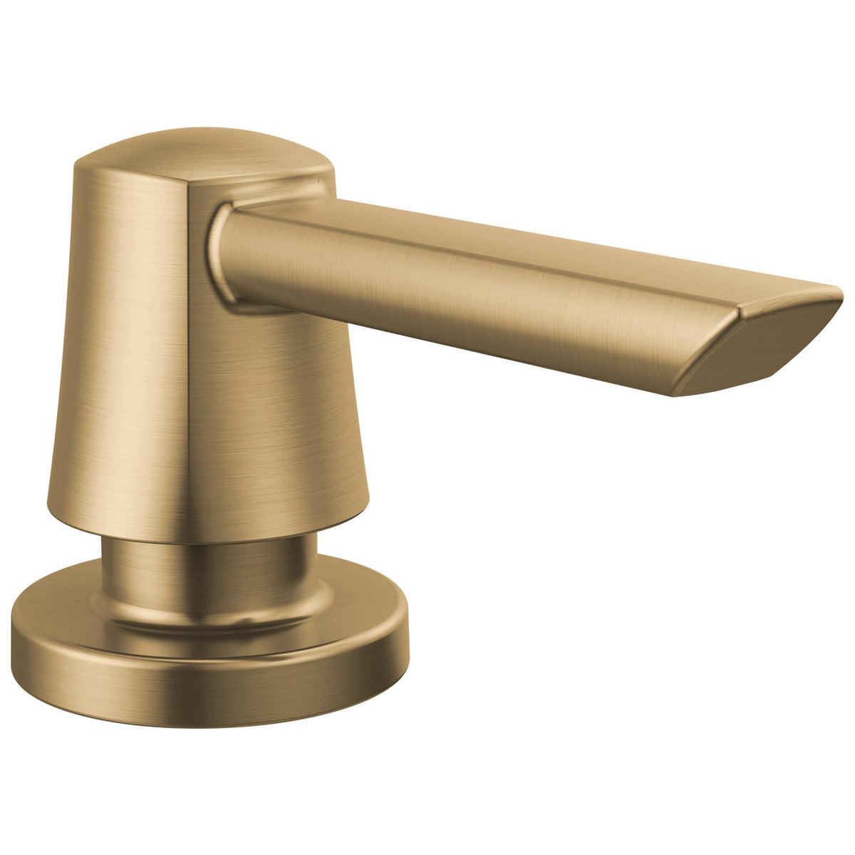 DELTA® RP101850CZPR Monrovia™ Soap Dispenser, 13 oz Capacity, 4.94 in OAL, Deck Mount, Metal, Import