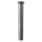 P-Trap Extension with Slip Joint - Brass - Black Stainless