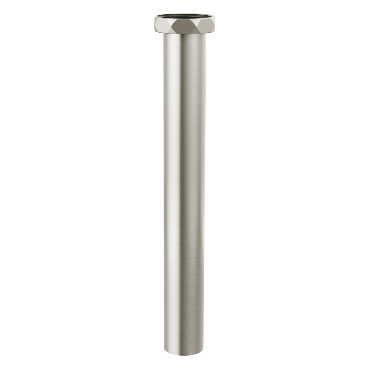 DELTA® RP101907SS P-Trap Extension With Slip Joint, 1-7/16 in OD x 10 in L, Brass, Stainless, Import