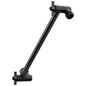 Adjustable Shower Arm - Matte Black