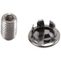DELTA® RP18358 Plug Button and Screw, For Use With Classic 2710 and 2711 Series Deck/Ledge Mount Roman Tub Faucet, Polished Chrome