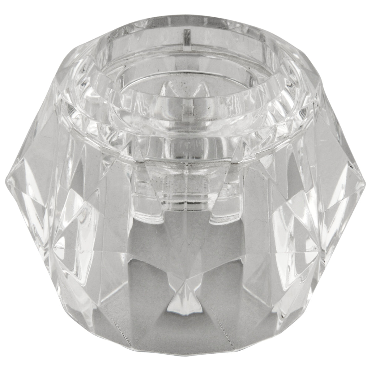 DELTA® RP18372 Single Roman Tub Knob Handle Kit, Clear