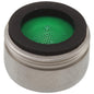 DELTA® RP19754SS-1.2 Low Flow Aerator Assembly, For Use With Model 100/300/400, 2100/2400, 140/340/440, 172/174 2176/2476, 2274/2276, 185 Kitchen Faucet, 15/16-27 Male Thread, 1.2 gpm, Stainless Steel, Domestic