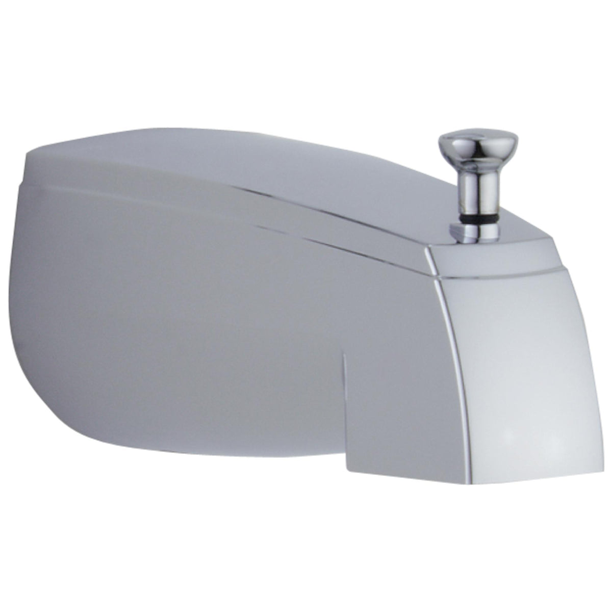 DELTA® Pull-Up Diverter Tub Spout, 5 in L x 2-1/2 in H, For Use With Tub and Shower Faucet, Domestic