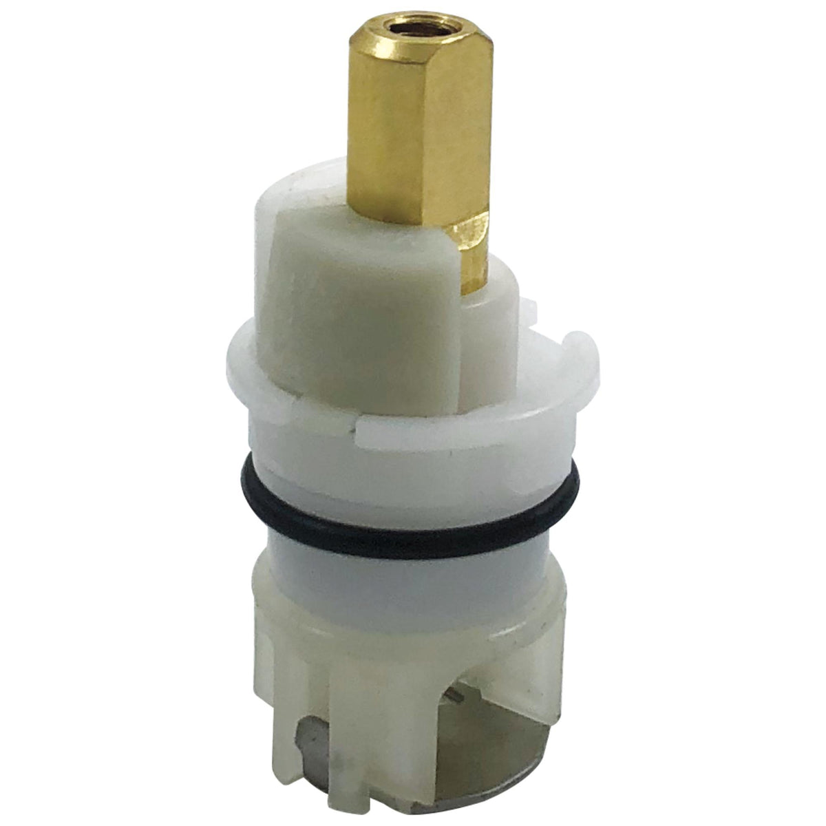 Replacement Stem Assembly with 1/4 Turn Stop - Brass