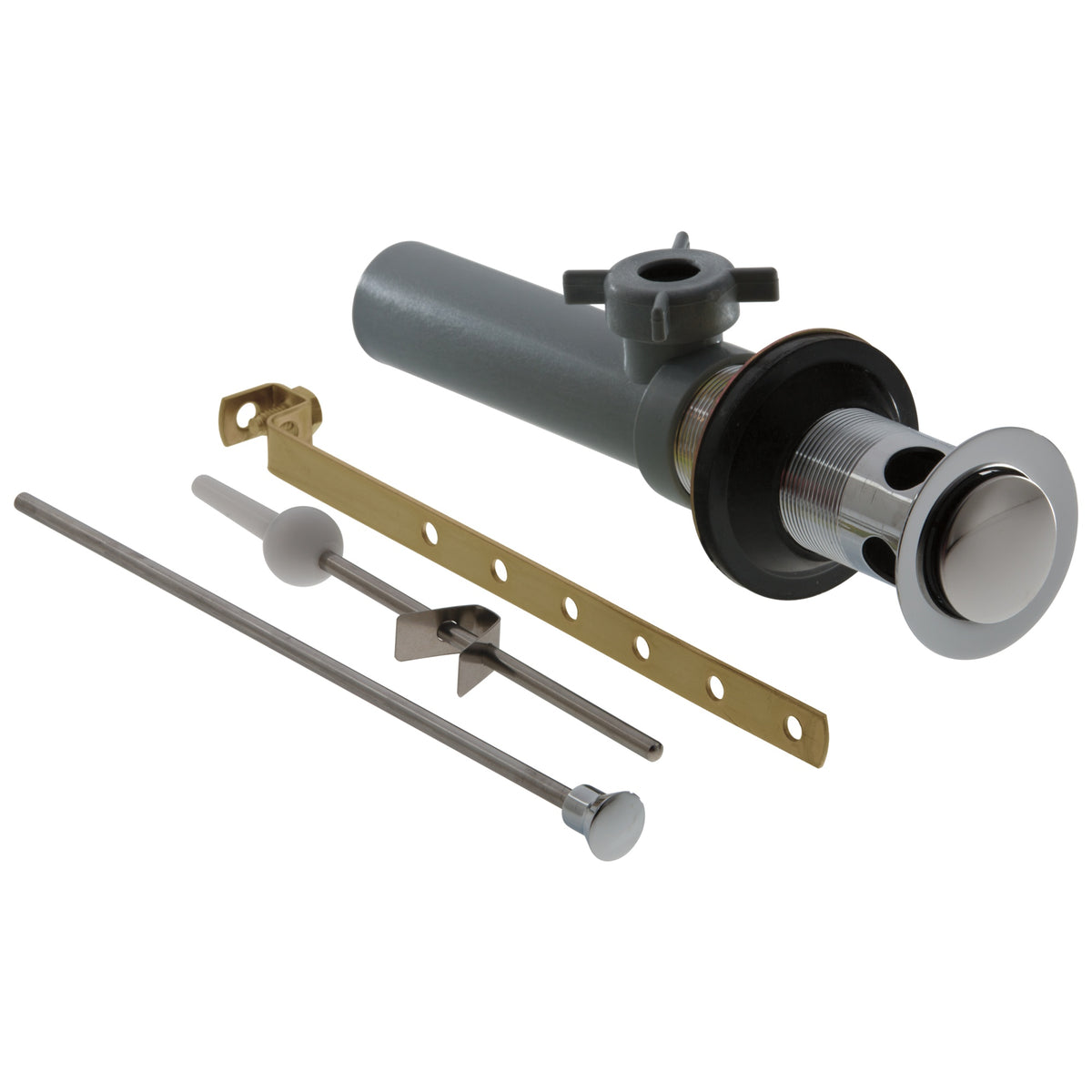 DELTA® RP27575 Lavatory Pop-Up Drain Assembly, Polished Chrome, 50/50 Metal Drain