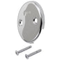DELTA® RP31556 Overflow Plate and Screw, For Use With RP293 Toe-Operated Bathtub Drain/RP393 Bath Waste Assembly, Domestic