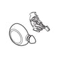 DELTA® RP34358SS Victorian® Single Lever Handle With Temperature Knob and Cover, Metal, Stainless Steel, Import