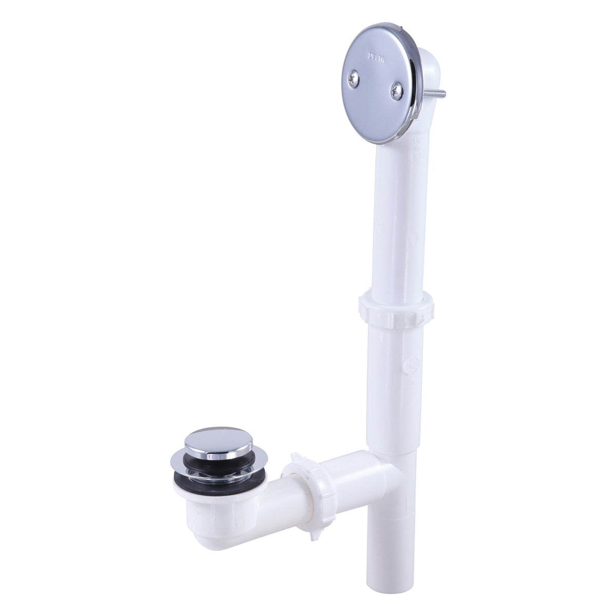 DELTA® RP393 Bath Waste Assembly, Polypropylene, Polished Chrome, Domestic