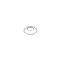 DELTA® RP40662 Wand Escutcheon, For Use With R4700 Floor Mount Tub Filler, 3-1/2 in L x 1 in H x 3-1/2 in W, Polished Chrome