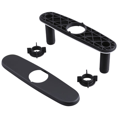 Allora - Escutcheon - Matte Black - 10"