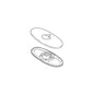 C-Spout - Escutcheon with Gasket