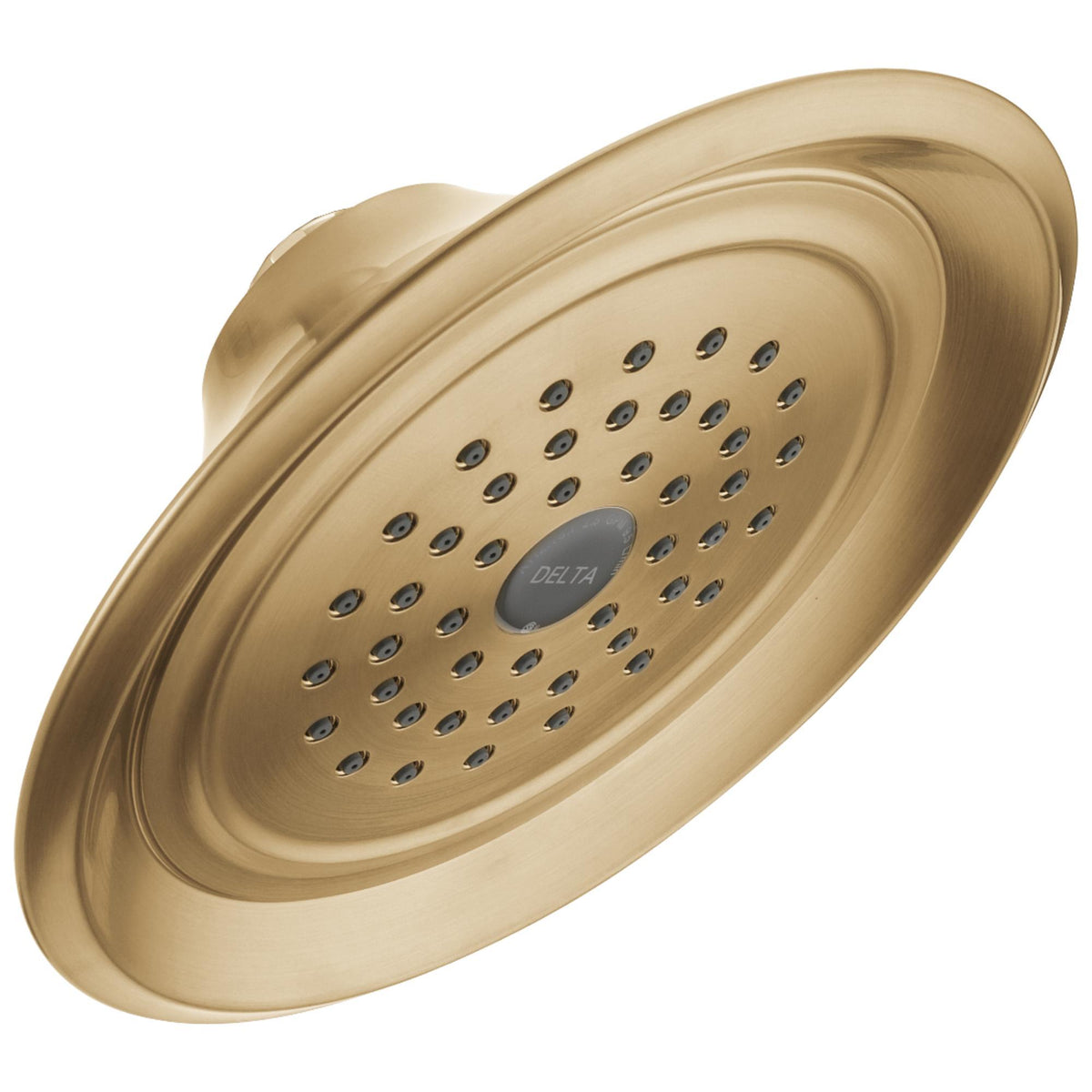 DELTA® RP48686CZ Single-Setting Raincan Shower Head, 2 gpm, 1 Sprays, Wall Mount, 7-7/16 in Dia Head, Import