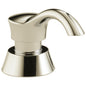 DELTA® RP50781PN Pilar® Traditional Soap/Lotion Dispenser, 13 oz Capacity, Deck Mount, ABS, Import