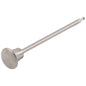 DELTA® RP51291SS Lahara® Lift Rod and Finial, For Use With T4738 Series 2-Handle Roman Tub Trim, Brilliance® Stainless Steel, Import