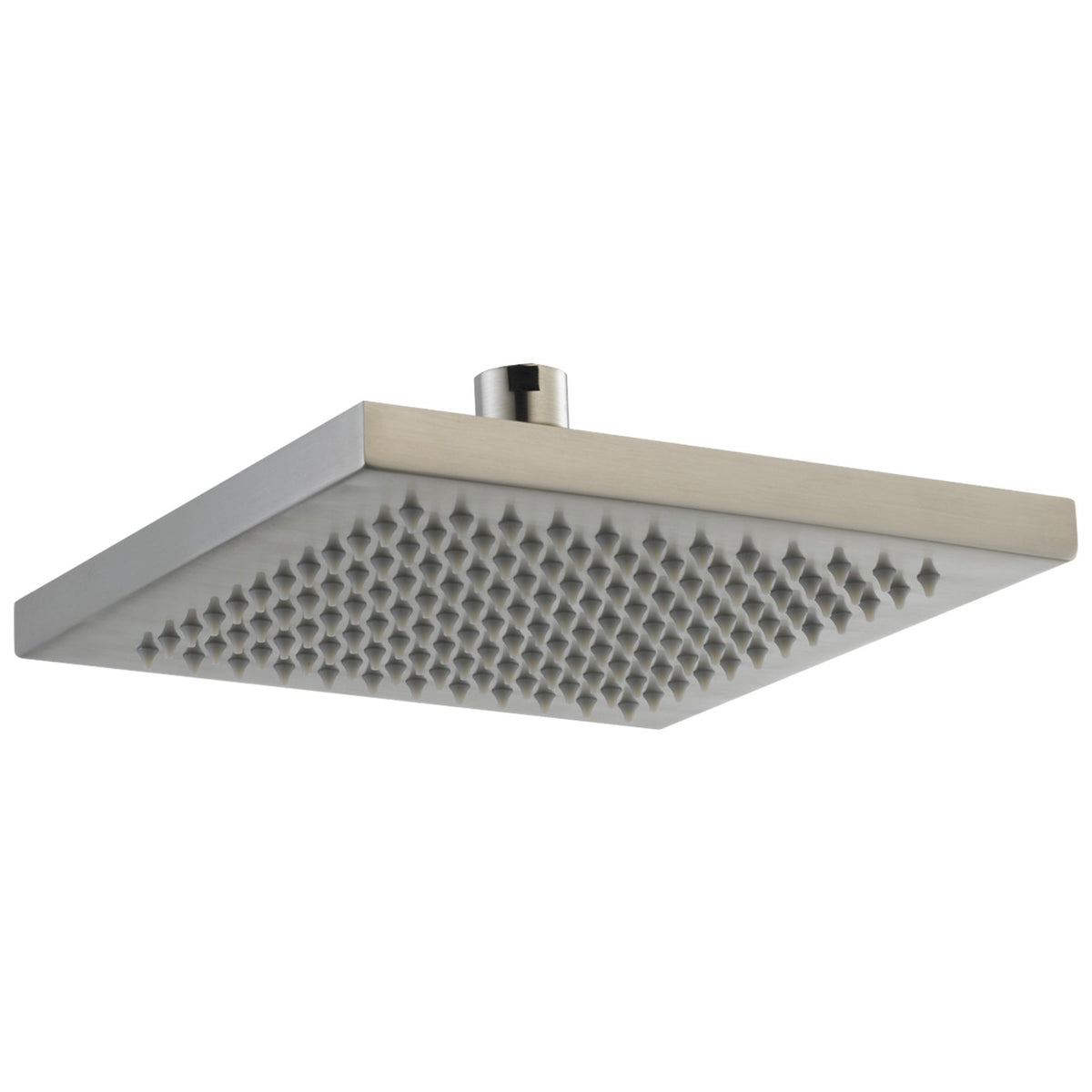 DELTA® Universal Raincan Shower Head, Arzo®, 2.5 gpm Flow Rate, 1 Sprays, Wall Mount, 7-11/16 x 2-9/16 in Head, Import