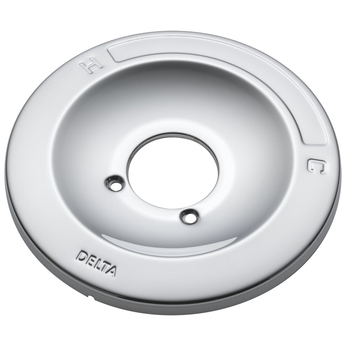 DELTA® RP5883 Escutcheon, For Use With Series 600 1-Handle Tub and Shower, Metal, Polished Chrome, Import