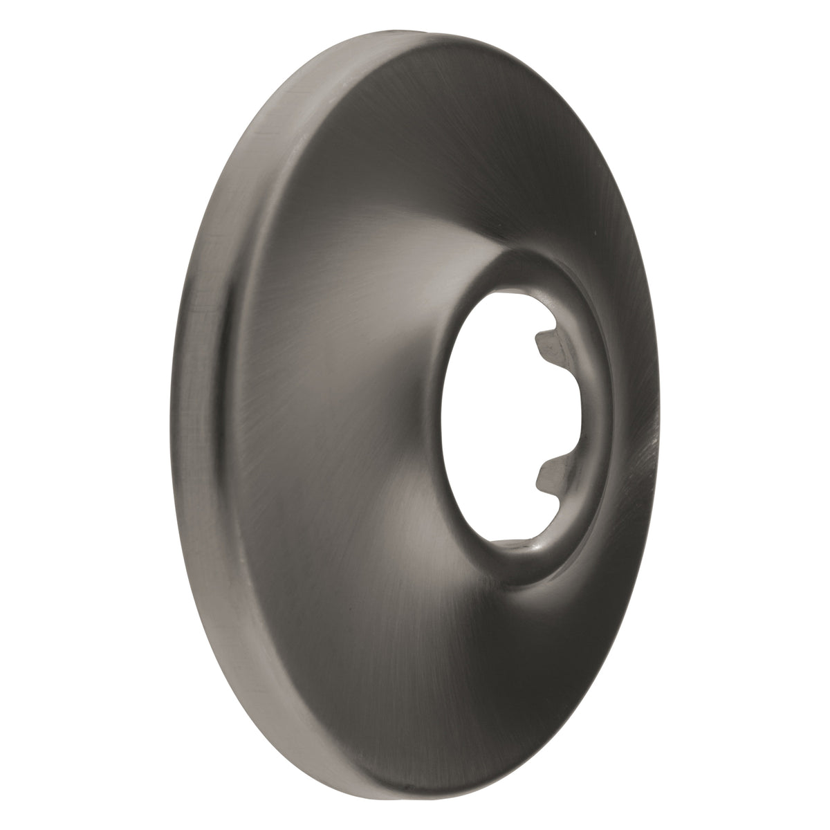 DELTA® RP6025KS Shower Flange, For Use With Model T13090/T13091 Valve Trim Only and Model T13290/T13291 Shower Trim, Black/Stainless Steel, Import