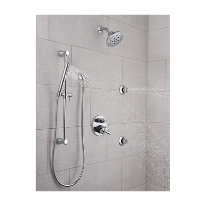 Shower Flange - Black/Stainless Steel