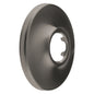 Shower Flange - Black/Stainless Steel