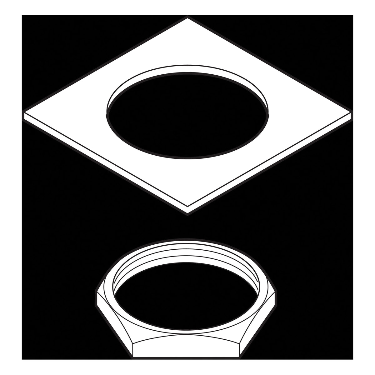 DELTA® RP6056 Spout Nut and Washer