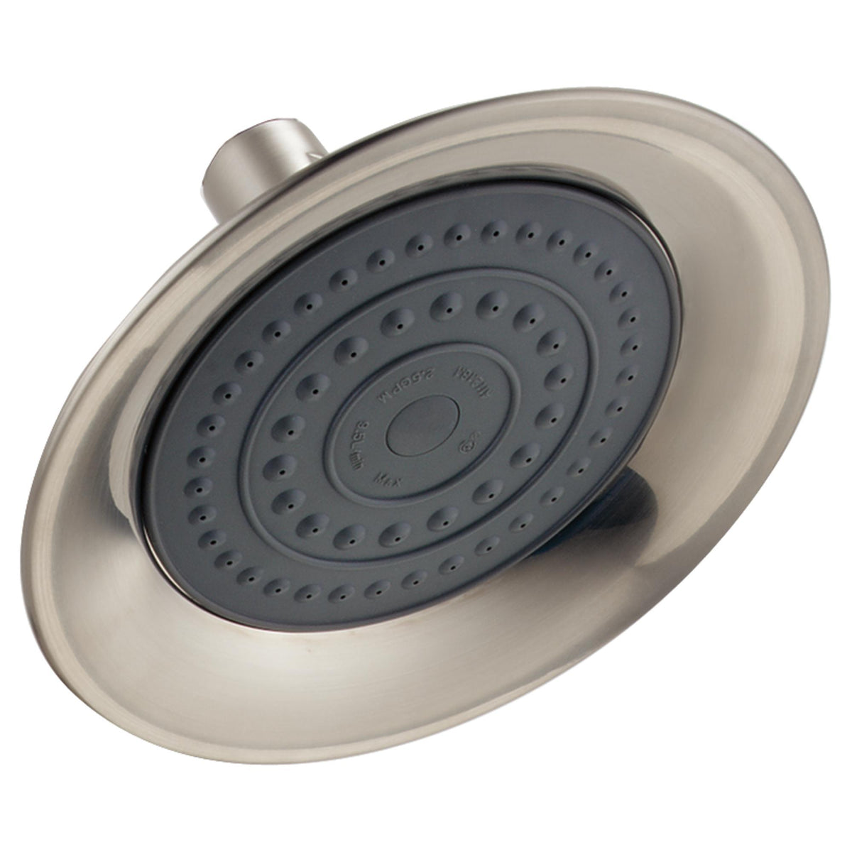 Universal Raincan Shower Head - 2.5 GPM Maximum - 2 GPM
