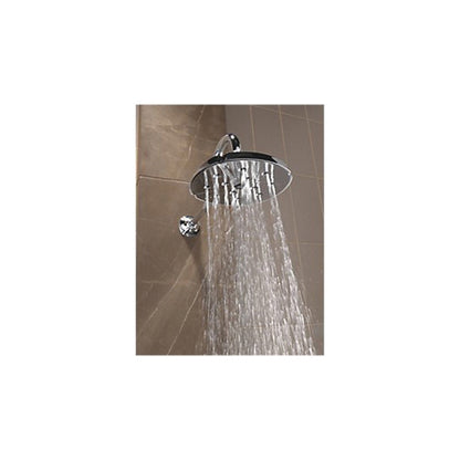 DELTA® Raincan Shower Head, Addison™, 2.5 gpm, 1 Sprays, Wall Mount, 8-3/16 x 2-3/4 in Head, Domestic