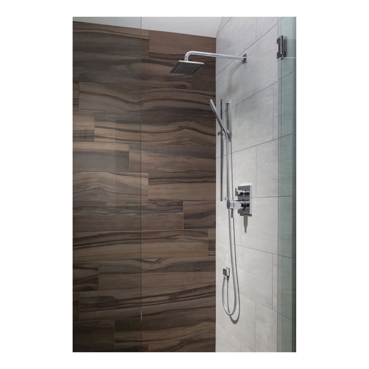 DELTA® RP62955PN Overhead Shower Head, 2.5 gpm Flow Rate, 1 Spray, Import