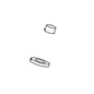 DELTA® RP63354-1.2 Flow Regulator and Gasket, For Use With: Vero™ Model 3553LF Two Handle Widespread Bathroom Faucet, 1.06 gpm, Import