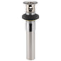 DELTA® RP6346SS Vessel Bathroom Grid Strainer with Overflow, Brass, Brilliance® Stainless Steel, Import