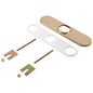 DELTA® RP64070CZ Trinsic® Escutcheon, 8 in, Brilliance® Champagne Bronze, Import