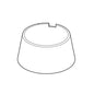 DELTA® RP64877BL Modern/Contemporary Air Gap Escutcheon, For Use With 1914-DST Traditional Beverage Faucet, Metal, Matte Black, Import