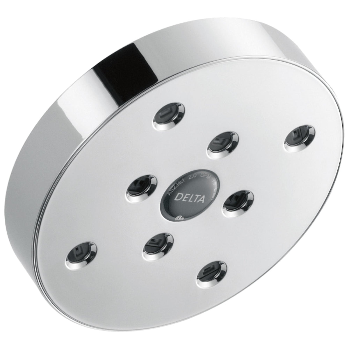 Single-Setting Raincan Shower Head - 2 GPM - Wall Mount