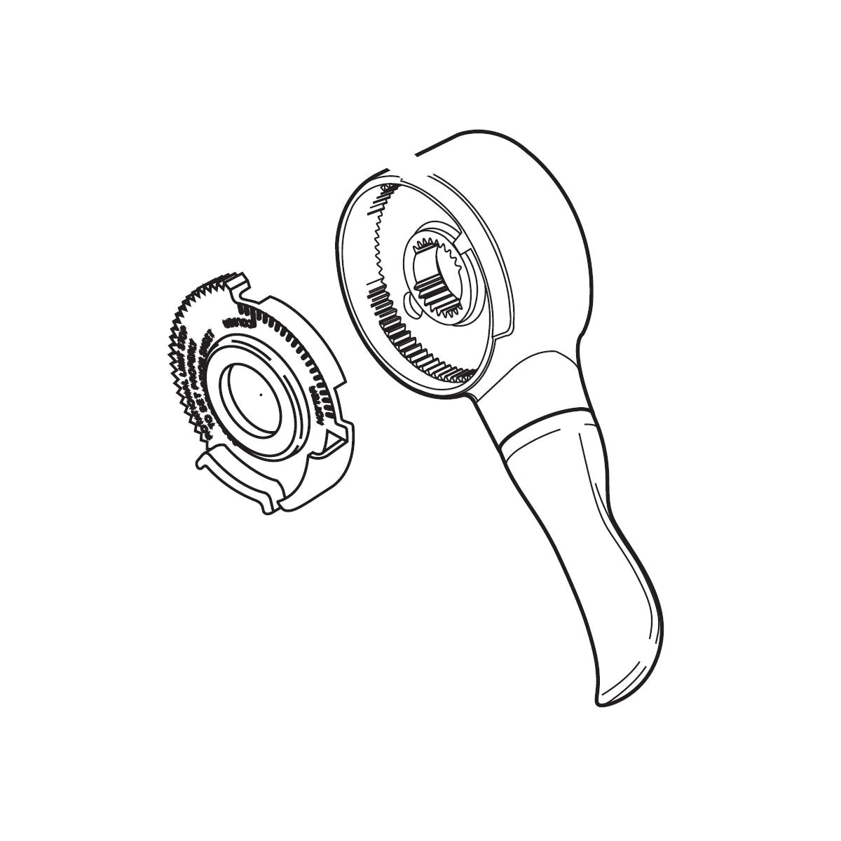 DELTA® 17 Series Linden Single Volume Control Handle Kit, For Use With Model T17094/T17194/T17294/T17294-H2O/T17494 and T17494 -H2O Shower Trim, Import
