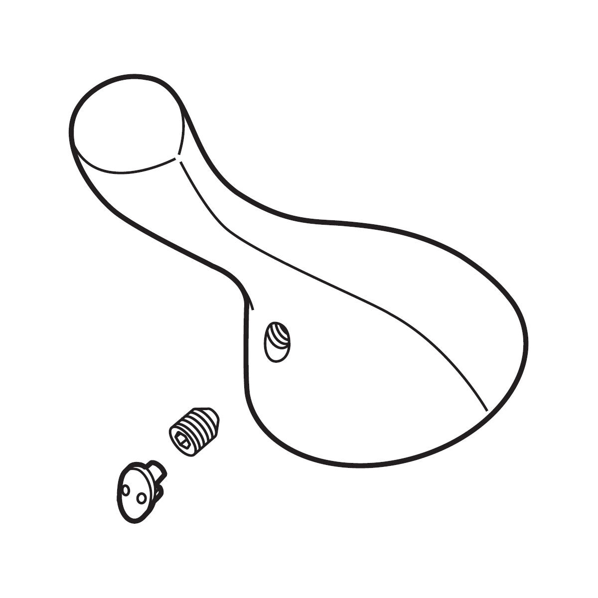 DELTA® Handle Button and Set Screw, Import