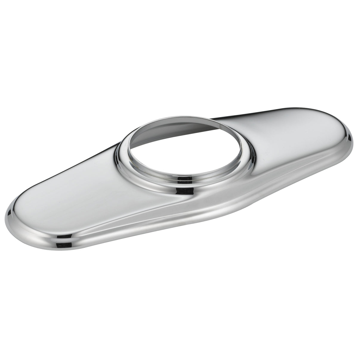 DELTA® RP72711PN Cassidy™ Escutcheon With Gasket, 4 in, Brilliance® Polished Nickel, Import