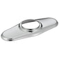 DELTA® RP72711PN Cassidy™ Escutcheon With Gasket, 4 in, Brilliance® Polished Nickel, Import