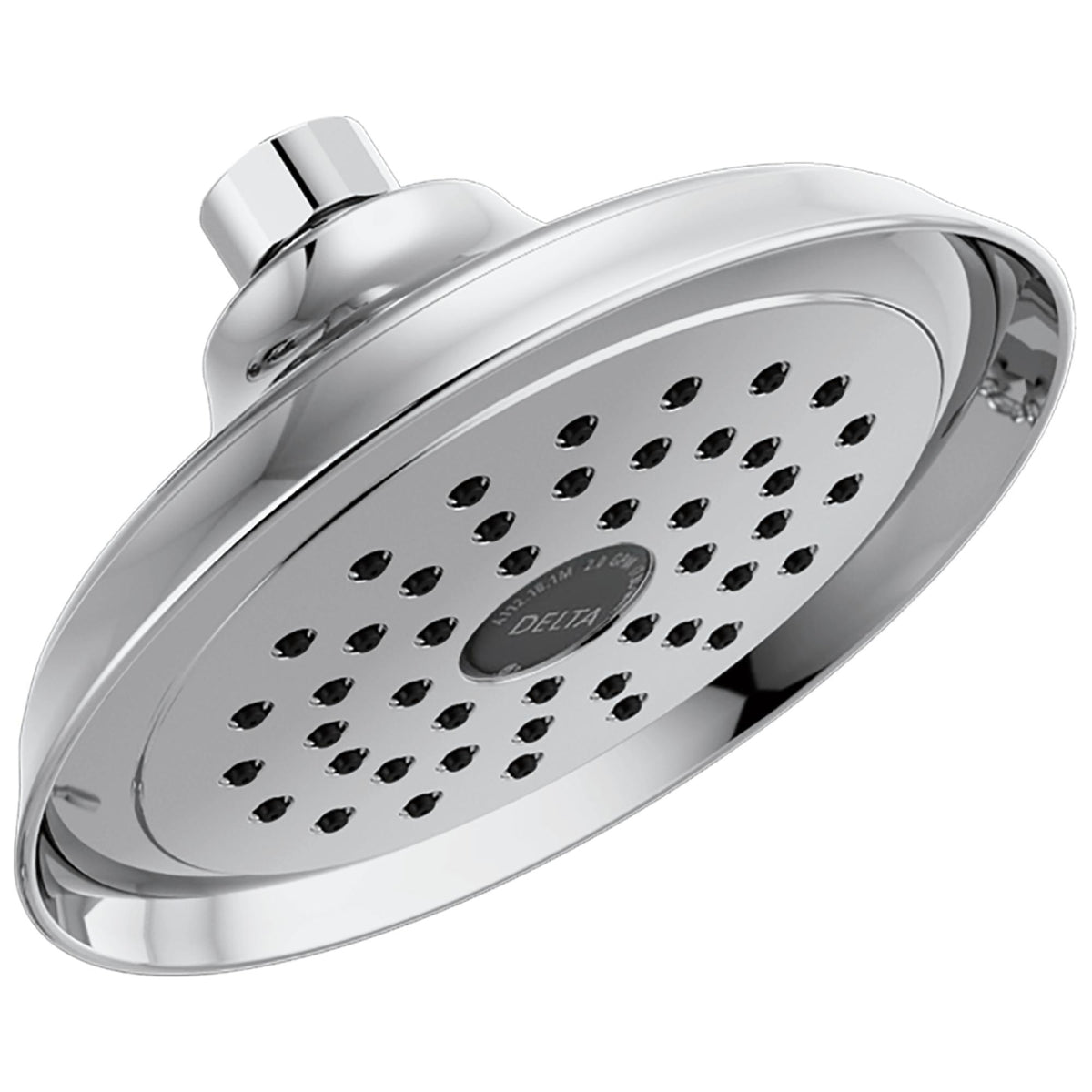 DELTA® RP72856 Water Efficient Shower Head, Silverton, 2 gpm Minimum, Wall Mount, Import