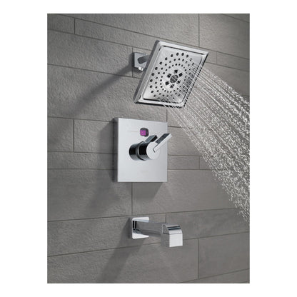 DELTA® Ara® Pull-Up Diverter Tub Spout, 6-1/4 in L x 2-3/4 in H, For Use With Tub and Shower Faucet, Import